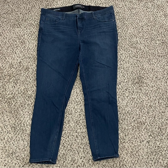 TORRID Bombshell Skinny Premium Stretch Dark Wash Jeans Size 22R - Picture 7 of 9